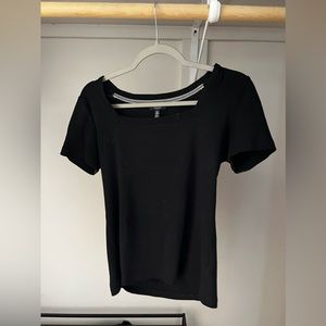 Square neck t shirt